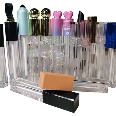 Imballaggio personalizzato per rossetti per il trucco e per il lucido labiale Contenitore di rossetto in plastica