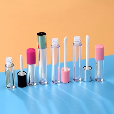 3.5g 5g labbra vuote vasca per rossetto tubo di plastica per balsamo per labbra per imballaggi cosmetici