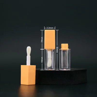 Tubi lucidi per rossetto e mascara Stampa a schermo Stampa a schermo Tubi in PET trasparenti