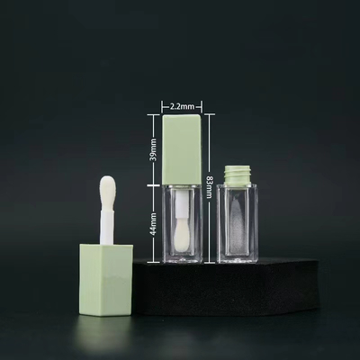 Tubi lucidi per rossetto e mascara Stampa a schermo Stampa a schermo Tubi in PET trasparenti