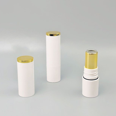6ml Tubi per lucidalabbra trasparenti con applicatore, rotondi, con logo personalizzato