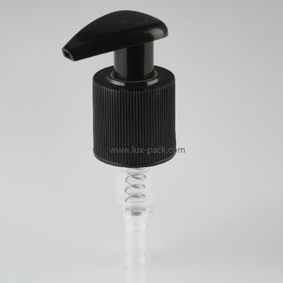 Pompa dosatrice per liquidi colore personalizzato 24mm 28mm, lozione sinistra-destra