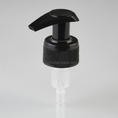 Pompa dosatrice per liquidi colore personalizzato 24mm 28mm, lozione sinistra-destra