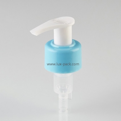 Dispensatore di liquidi a colori personalizzato da 24 mm a 28 mm Pompa di lozione sinistra-destra per la cura personale