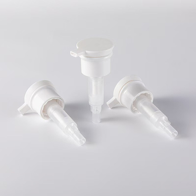 Pompa dosatrice per liquidi colore personalizzato 24mm 28mm, lozione sinistra-destra