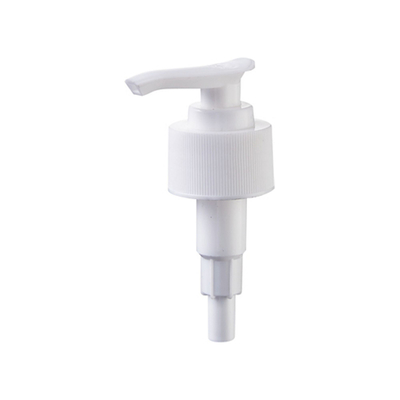Pompa dosatrice in plastica PP con finitura liscia e scanalature, colore personalizzato, 24mm 28mm, adatta per flaconi