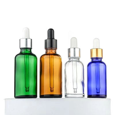 Pp di plastica e vetro vuoto 5ml 10ml 15ml 20ml 30ml 50ml 100ml bottiglia di vetro di olio essenziale per pompa medica