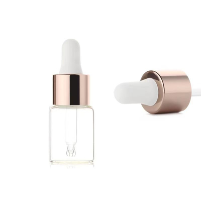 Bottiglia di olio essenziale di vetro trasparente da 5 ml 10 ml 15 ml 20 ml 30 ml 50 ml 100 ml vuota