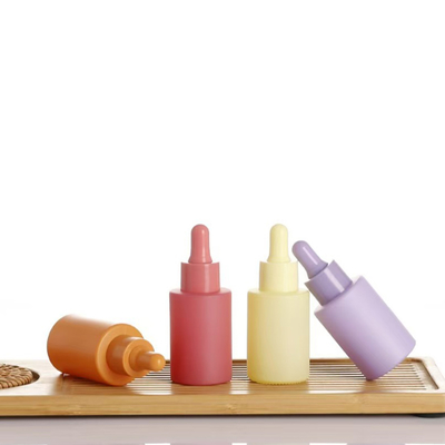 Bottiglia vuota di olio essenziale colore personalizzato con gocciolante nero 5ml 10ml 15ml 20ml 30ml 50ml 100ml