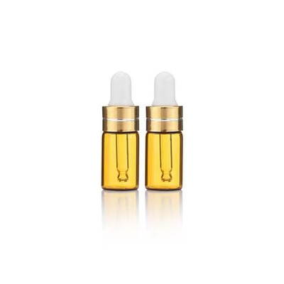 Bottiglia di olio essenziale 5ml 10ml 15ml 20ml 30ml 50ml 100ml con colore oro trasparente