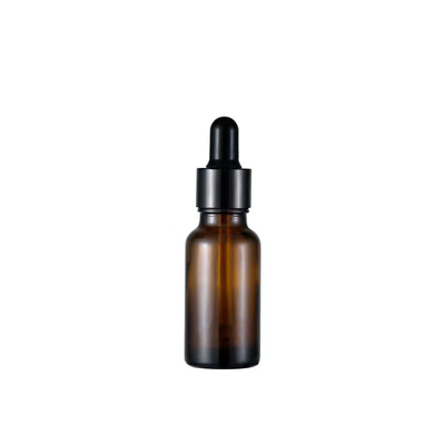 Flacone contagocce da 30 ml marrone per oli essenziali naturali