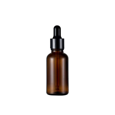Flacone contagocce da 30 ml marrone per oli essenziali naturali