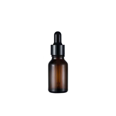 Flacone contagocce da 30 ml marrone per oli essenziali naturali