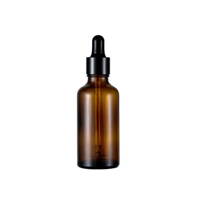 Flacone contagocce da 30 ml marrone per oli essenziali naturali