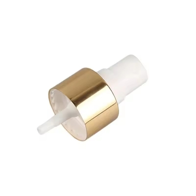 Spruzzatore a nebulizzazione fine in alluminio oro e argento da 20 mm e 24 mm, pompa atomizzatore a pressione manuale, ugello anodizzato