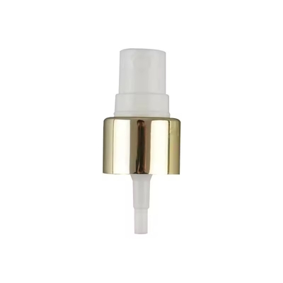 Spruzzatore a nebulizzazione fine in alluminio oro e argento da 20 mm e 24 mm, pompa atomizzatore a pressione manuale, ugello anodizzato