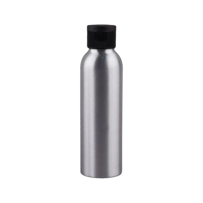 100 ml 150 ml 250 ml Bottiglia d' alluminio anodizzato d' argento Imballaggio cosmetico Bottiglia d' alluminio