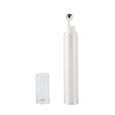 Contenitore per crema contorno occhi da 5ml 10ml 15ml con applicatore piatto airless