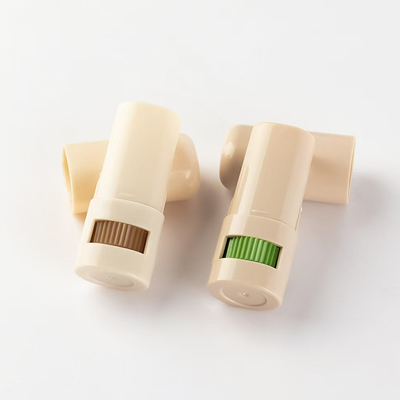 Custom 7g Deodorante vuoto Stick Blush Stick Bottiglia Lip Balm Bottiglia Fondo di riempimento Cosmetico Contenitore di imballaggio in plastica Riutilizzabile