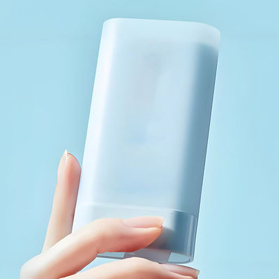 Stick di deodorante vuoto personalizzato da 20 g con fondo girevole e molla, flacone per balsamo, tubo per cosmetici, fard, contenitore per imballaggio in plastica, riutilizzabile