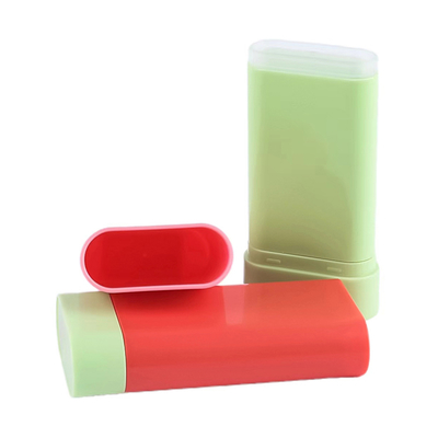 Personalizzazione di alta qualità 10g Bottone di blocco vuoto Deodorante Balsamo Top Rotation Cosmetico Contenitore di imballaggio in plastica Riutilizzabile