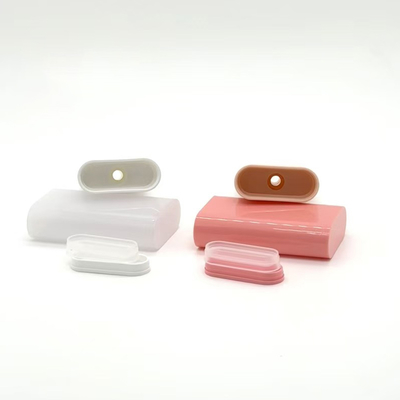 Confezione personalizzata per stick di balsamo deodorante vuoto in plastica da 20G, bottiglia per blush, rotazione inferiore per crema deodorante, stampa UV personalizzata