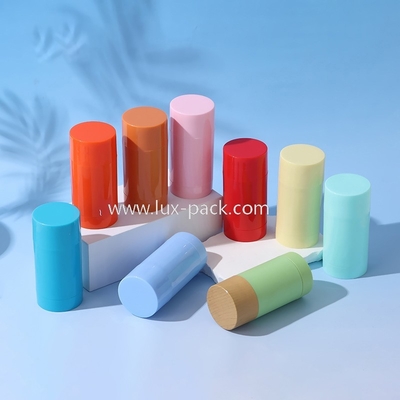 Deodorant Stick Blush Stick Bottiglia Lip Balm Bottiglia Fondo Riempimento Cosmetico Contenitore di imballaggio in plastica Riutilizzabile