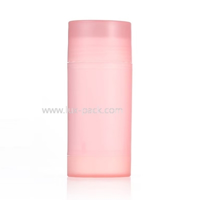 Contenitore di imballaggio in plastica per cosmetici con fondo girevole per stick deodorante vuoto, fard