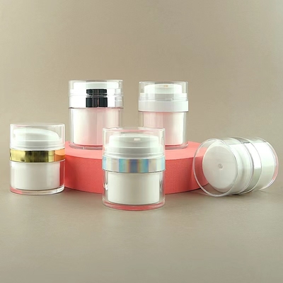 Flacone airless comunemente usato con varie capacità 30ml 50ml 80ml 100ml Accetta personalizzazione