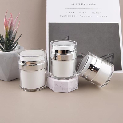 Flacone airless comunemente usato con varie capacità 30ml 50ml 80ml 100ml Accetta personalizzazione