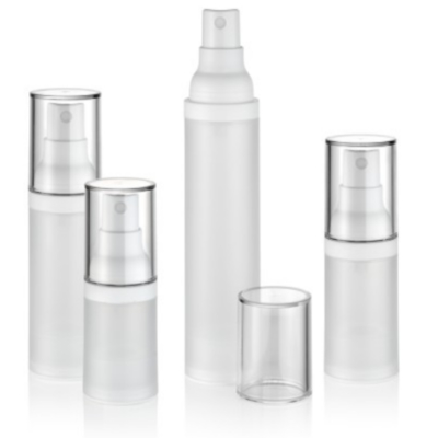Aspetto delicato 5ml 10ml 15ml 30ml Bottiglia di pompa di plastica senza aria Usata per la cura della pelle