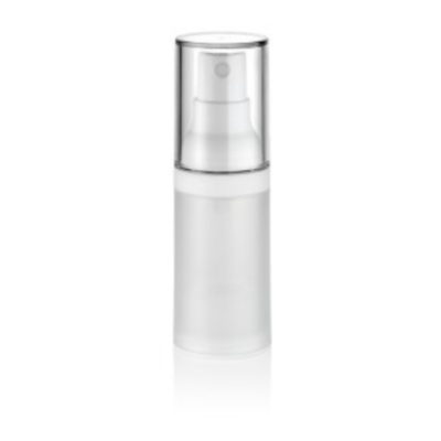 Aspetto delicato 5ml 10ml 15ml 30ml Bottiglia di pompa di plastica senza aria Usata per la cura della pelle