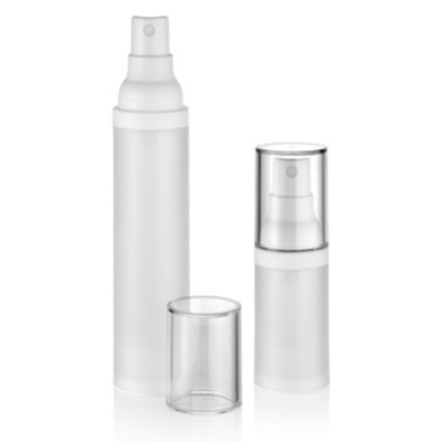 Aspetto delicato 5ml 10ml 15ml 30ml Bottiglia di pompa di plastica senza aria Usata per la cura della pelle