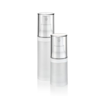 Aspetto delicato 5ml 10ml 15ml 30ml Bottiglia di pompa di plastica senza aria Usata per la cura della pelle