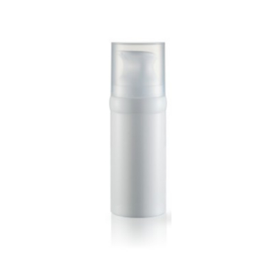 Design elegante flacone airless da 50 ml di alta qualità utilizzato per confezioni di prodotti per la cura della pelle