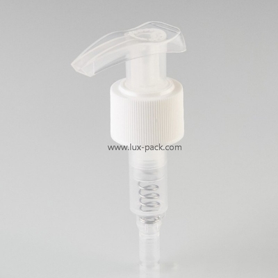 24mm 28mm di qualità stabile lavaggio delle mani doccia shampoo dispenser pompa di lozione sinistra-destra
