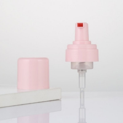 Pompa dosatrice in schiuma di plastica rosa 42mm 43mm Supporto personalizzazione