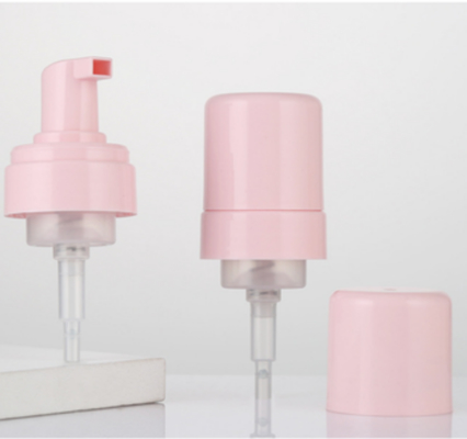 Pompa dosatrice in schiuma di plastica rosa 42mm 43mm Supporto personalizzazione
