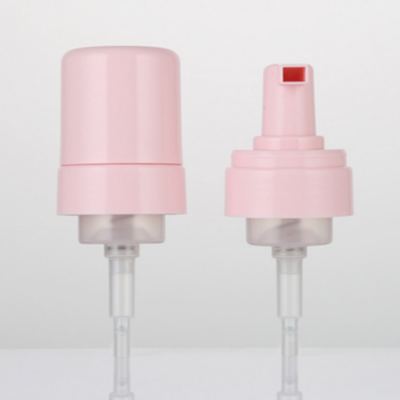 Pompa dosatrice in schiuma di plastica rosa 42mm 43mm Supporto personalizzazione