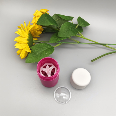 Contenitore rotondo a forma circolare 15g 30g 50g 75g di deodorante PP utilizzato per cosmetici