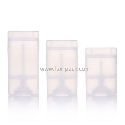 Contenitore per stick deodorante PP a vite da 35g 50g 75g, utilizzato per confezioni di prodotti per la cura della persona