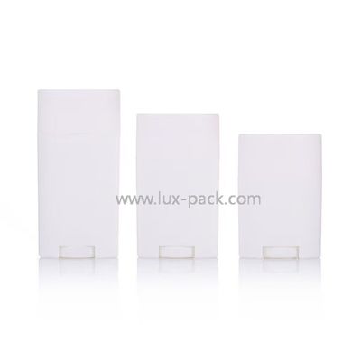 Contenitore per stick deodorante PP a vite da 35g 50g 75g, utilizzato per confezioni di prodotti per la cura della persona