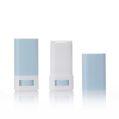 Riempimento di fondo a rulli 15g 20g Deodorante di plastica Balsamo supporto di contenitore personalizzato