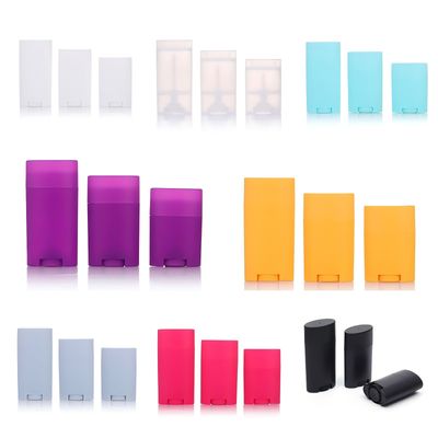 Uso rotante 35g 50g 75g Corpo in plastica PP Stick balsamo deodorante profumato