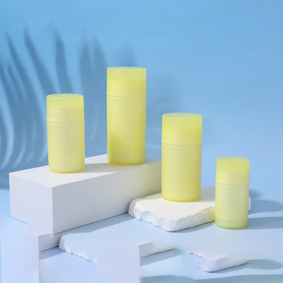 FORNITURA DI FABBRICA 35G 50G 75G PP DOPPIA GUSCIO CONTENITORE PER BALSAMO DEODORANTE PROFUMATO PER LA CURA DELLA PELLE DEL CORPO PER LA CURA PERSONALE