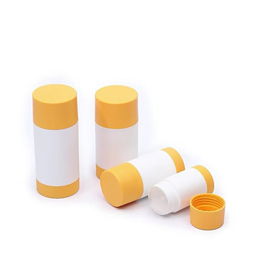 Contenitore per stick deodorante profumato a corpo doppio guscio in PP, design rotante, 30g 50g 75g 100g