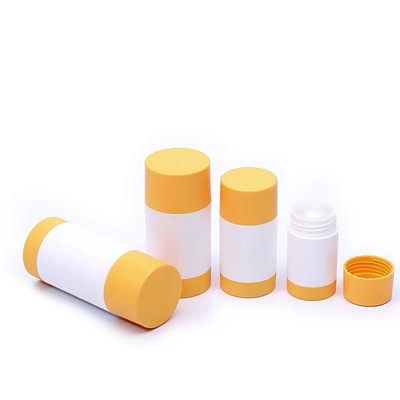 Contenitore per stick deodorante profumato a corpo doppio guscio in PP, design rotante, 30g 50g 75g 100g
