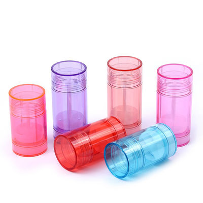 Design rotante 15g 30g 50g 75g 100g Contenitore in plastica AS per profumo Stick deodorante