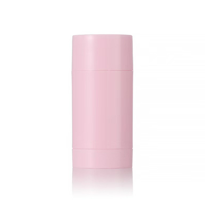 Contenitore cosmetico cilindrico in plastica AS da 15g 30g 50g 75g 100g per profumo, vuoto, per balsamo deodorante