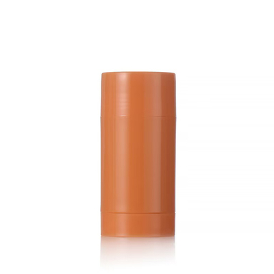 Contenitore cosmetico cilindrico in plastica AS da 15g 30g 50g 75g 100g per profumo, vuoto, per balsamo deodorante